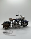 Metal Motorcycle Figurine  Fine Details   Great Accent Home Decor   Gift