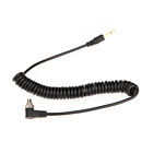Camera 3 5mm Jack Plug Flash Sync Cable Cord With Screw Lock To Male Flash Pc