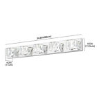 35   Vanity 5 Light Modern Led Crystal Chrome Bathroom Mirror Wall Lamp Fixture