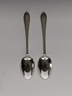 2 Pcs Tiffany Sterling Faneuil Spoons 7  No Mono