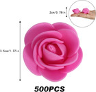 Mini Foam Rose Heads 500pcs Artificial Flower Foam Fake Flower Bulk For Diy Craf
