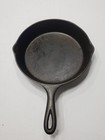 Vintage Lodge No 6 3 Notch Double Spout Cast Iron Skillet W  No 6 Cast Iron Lid