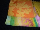 Lot Of 8 Vtg Terry Cloth Towels   Tablecloth   cutters   For Sewing Or Crafting