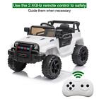 Leadzm Electric 12v Kids Ride On Car Jeep Toys Play Gift Light 3 Speeds Remote