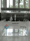Enron Lucite Display Purchase   Sale Agreement Promo Stock Certificate