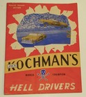 1954 Jack Kochman s Hell Drivers Pictorial Souvenir Edition Program