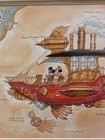 Disney Mickey Mouse Framed Matted Steampunk Mark Jason Page Print Disneyana Gift