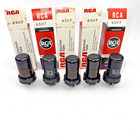 Lot Of 5 Rca 6sh7 Vacuum Tubes In Original Boxes     Vintage Radio Rf if Pentode