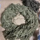 Large Hank Soft Alpaca Wool Yarn Mix 13 Oz  Green Unmarked Fine sport