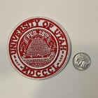 Utah Utes Vintage Embroidered Iron On Patch 3    X 3   