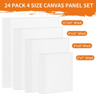Canvas Boards For Painting 24pcs  With 8x10  9x12  11x14  5x7 Canvases For Paint