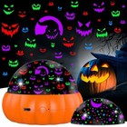 Halloween Pumpkin Night Light Projector For Kids  Star Projector Orange-pumpkin
