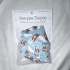 Beba Bean Pee-pee Teepee Pee Shield Airplane Cello 4-pack Blue white red Skt4692