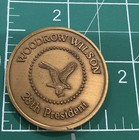 Woodrow Wilson 28th President Of The United States Coin Medal