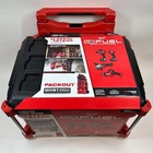 New Milwaukee 3697-24p0 M18 18v 4-tool Combo Kit Packout Rolling Tool Box