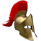 Handmade Spartan Helmet  Medieval Greek Roman Armor  Cosplay Larp
