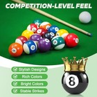 Billiard Balls Set 2-1 4  Regulation Size Pool Table Balls For 2-1 4  Pool Ball