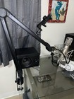 Vevor Adjustable Microphone Boom Arm With Desk Mount 360   Rotatable Mic Stand