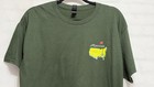 Masters T Shirt Mens Large Augusta National Pga Tour Golf Club Green 2024