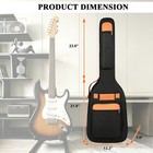 Electric Bass Guitar Bag 10mm Sponge Soft Padded Gig Case Heavy Duty Waterproof