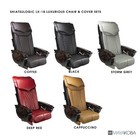 Perla 18lx Shiatsulogic Pedicure Chair Black Tub W discharge Pump  Coffee