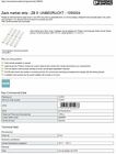 Phoenix Contact 1050004  Terminal Block Marker  5 2mm  Pt 4-ex i -be