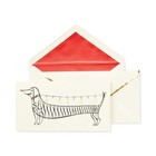 10- Kate Spade Dachshund    jingle All The Way Holiday  Boxed Cards Christmas Bn