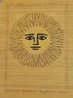 Vintage Bookplates--mcm  sun  Design--antioch Bookplate Co --set Of 44 Usable