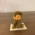 Josef Originals Japan Mama Monkey  Flocked Miniatures New Vintage