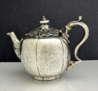 Rare William Adams New York Coin Silver Bachelor Teapot C1840