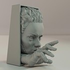 Bride Of Frankenstein Book Nook - Classic Horror Bookshelf Diorama