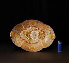 Spectacular Early Kutani Plate   Late 19th Century    Ze98