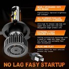 Pair For Ford E-150 E-250 E-350 7x6  Led Headlight Sealed Beam Square Headlamp