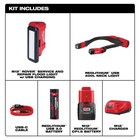 Milwaukee M12 Rover Service   Repair Flood Light   Redlithium Usb 400l Neck