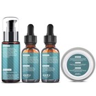 Beard Kit beard Grooming Kit W straight Razor 2 Pack Oil beard    