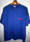 Vintage Budweiser T Shirt Xl 90s Beer Busch Pocket Tee Weasel Made Usa Blue Rare
