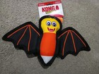 Kong Halloween Ballistic Bat Medium Dog Toy Squeaks Rattles Vampire Dracula New 