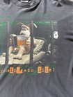 Vintage 90s Wallace   Gromit Faded Black Tee Size Xl Cartoon Tv Show Promo Rare