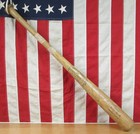 Vintage 1960s Louisville Slugger Wood Baseball Bat Hof Mickey Mantle 34  Yankees