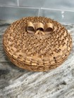 Curly Bowl Basket Passamaquoddy Micmac North American Indian Vintage
