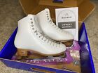 Riedell Stride 223 Womens Figure Skating Ice Skates With Capri Blades Size 5