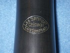 Vintage Lee Springer  custom Made  Ringless Ebonite Bb Clarinet Barrel - 67mm
