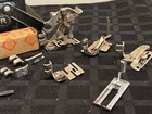 Vintage Singer Sewing Matchine Attachments  lot Of 6  With Storage Tin
