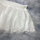 Pottery Barn Kids White Tulle Crib Bedskirt Ruffle Lined 4 Sided
