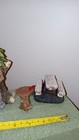 Fairy Garden Miniature House Picnic Table Birdbath 