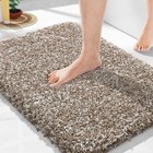 Bath Rug Ultra Soft Plush Absorbent Non-slip Shower Mats For Bathroom Floor