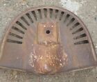 Antique Cast Iron Tractor implement Seat 