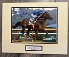 Sovereignty 2025 Belmont Stakes 8x10 Photo Signed Junior Alvadaro