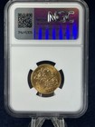 1929-sa South Africa Gold 1 Sovereign George V Ms-63 Ngc 7 9 Grams Agw  0 2355oz