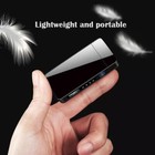 Electric Lighter Dual Arc Usb Rechargeable Plasma Windproof Flameless Cigarette